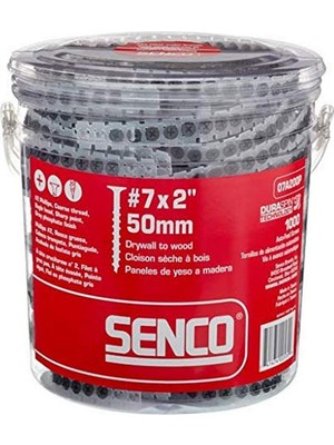 Nacario Drywall To Wood Screws, Auto-Feed, #7, 2-In., 1,000 Ct. -07A200P