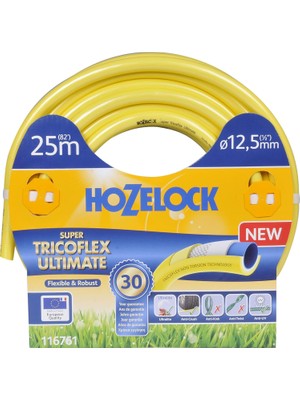 Nacario Hozelock 116761 25 M 1/2" Super Tricoflex Ultimate Hortum