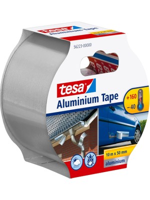 Nacario Tesa Alüminyum Bant/metalik Yüzeyleri Tamir Etmek Için Kendinden Yapışkanlı Alüminyum Bant / 10M x 50MM
