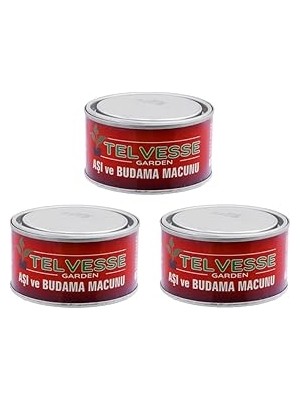 Nacario Telvesse Aşı Macunu Soğuk Uygulanan Budama Macunu 250 gr (3 Adet)