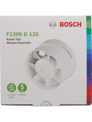 Nacario Bosch Banyo Havalandırma Fanı 1200 Serisi (125 Mm)