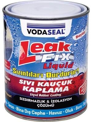 Nacario Vodaseal Leak Fix Kauçuk Kaplama, Beyaz, 800 Gram
