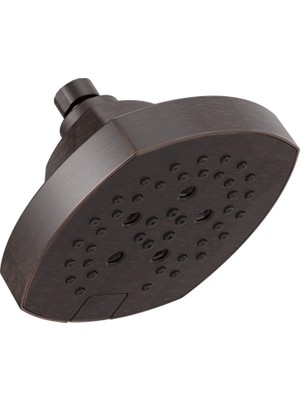 Nacario Delta Faucet 52663-RB 5 Ayar H2OKINETIK Duş Başlığı, Venedik Bronz