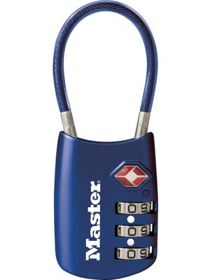 Nacario Master Lock 4688D Şifreli Kilit, Mavi
