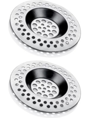 Nacario Evye Metal Lavabo Süzgeci 7 Cm, Desire Elite Plus Selection, 2 Adet Mutfak/banyo/küvet Aksesuarı EASYSO4028