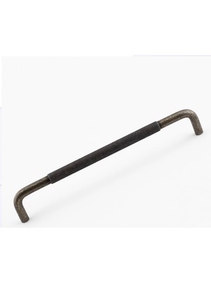 Nacario Uber Tırtıklı Antik Sarı Metal Kulp 320 mm 32 cm Mobilya Çekmece Mutfak Dolabı Dolap Modern Kapak