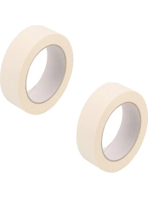 Nacario Tify 2 Adet Maskeleme Bandı Boya Bandı 24MM x 25M Kağıt Bant