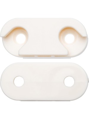 Nacario Ayakkabı Dolabı Menteşe Yedek Parçası Ikea Hemnes Parça #110364 ile Uyumlu (2'li Paket)