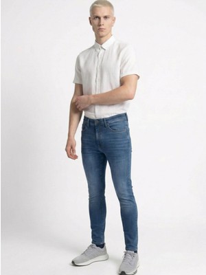 Loft Justin Skinny Fit Indigo Erkek Jean Pantolon LF2040430