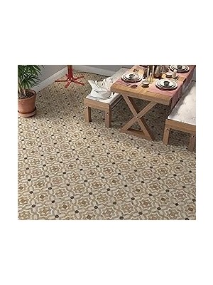 Nacario Stickerart Yer Kaplama Zemin Kaplama Folyosu 65X130 cm Marble Floor Tile