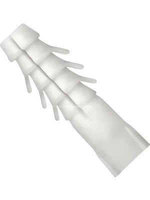 Nacario Plastik Dübel Seti, Duvar, Beton, Tuğla, Alçıpan Uyumlu, Genleşen Esnek Yapı, Kolay Vida Montajı, Tırnaklı Tip, Güçlü Tutunma Sağlayan, Darbelere Dayanıklı (10 Mm, Adet, 50)