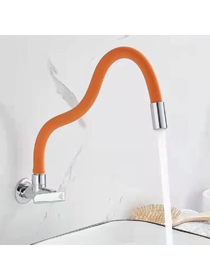 Nacario Kyrotech Esnek Musluk Uzatma Borusu – 30 cm | 360° Döner Başlıklı, Köpük Filtresi, Su Sıçratmaz | Kolay Kurulum | Mutfak, Banyo ve Duvar Muslukları Için Uyumlu | Yumuşak ve Dayanıklı Plastik