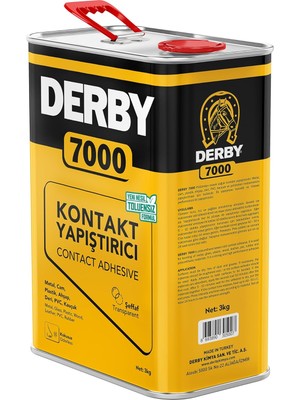 Nacario Derby 7000/5 Kontakt Şeffaf Yapıştırıcı Net:3kg