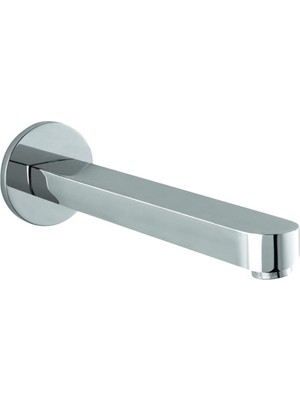 Nacario Hansgrohe Küvet Ağzı 22,86 cm Premium 7,62 cm Modern Krom Küvet Ağzı, 14421001