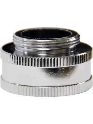 Nacario Danco 10511 Bahçe Hortum Adaptörü, 3/4 x 55/64-27, Ghtf x Erkek, Pirinç, Krom Kaplama