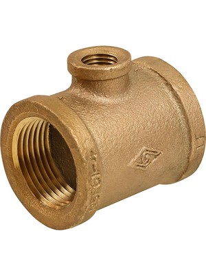 Nacario Supply Giant CSSU0120 1/2 Inç x 1/4 Inç. Kurşunsuz Azaltıcı T Dişi Dişli Bağlantı Uçları ile Iki Boyut, Pirinç Yapı, Daha Yüksek Korozyon Direnci Ekonomik ve Kolay Kurulum, 14