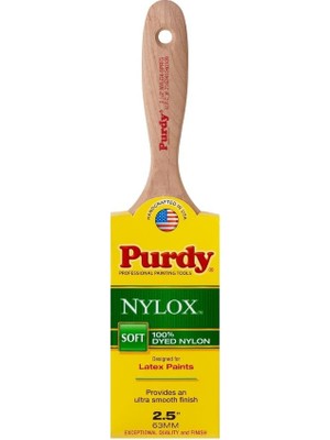 Nacario Purdy 144380225 Nylox Serisi Sprig Düz Trim Boya Fırçası, 2-1/2 "