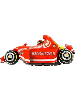 Nacario Formula Yarış Arabası Şekilli Folyo Balon 1 Adet