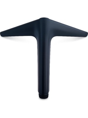 Nacario Aydos Metal Ayak 15 cm Mat Siyah Mobilya Ayağı Dayanıklı Modern Dekoratif Tasarım Kolay Montaj
