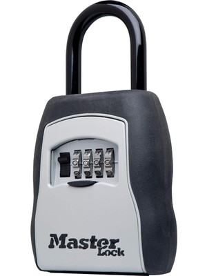 Nacario Master Lock Tuş Kilidi Kutusu, Ev Anahtarları Için Dış Mekan Kilit Kutusu, Şifreli Kilitli Anahtar Kasası, 5 Anahtar Kapasitesi