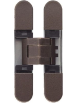 Nacario System Gizli Menteşe 76X14 mm 16 kg Mat Antik Bronz Renk Tek Ebat HG104HT01 Abm