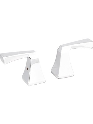 Nacario Delta Faucet RP53409 Dryden Iki Metal Kol Kolu Seti, Krom