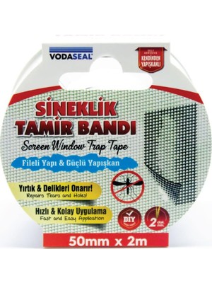Nacario Vodaseal Sineklik Tamir Bandı, 50MMX2MT