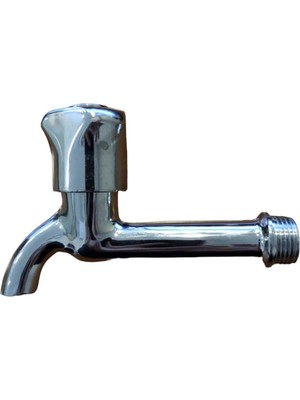 Nacario Genel Uzun Musluk Süzgeçli, Krom, Pirinç, 360 Derece Dönebilme, Modern, Tuvalet Bahçe Lavabo Için Ara Musluk