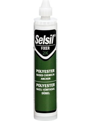 Nacario Selsil 2k Polyester Bazlı Kimyasal Dübel 300 Ml.