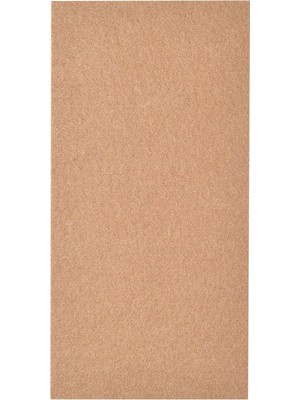 Nacario Kahverengi 1 Adet Büyük Boy Yapışkanlı Sandalye, Masa, Koltuk Altı Parke Koruma Keçesi, 12 x 24 cm