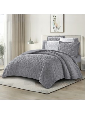 Roya Home Embossed Diamond 5 Parça Uyku Seti