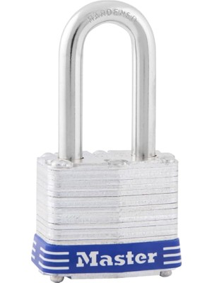 Nacario Master Lock 3dlf Açık Hava Asma Kilidi, 3.8 cm Kelepçe, Anahtarlı