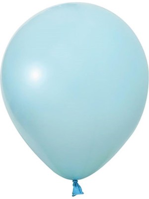 Nacario 18 Inç Makaron Mavi Jumbo Büyük Boy Balon 45 cm