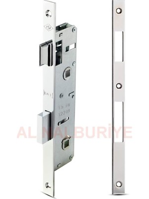 Nacario Kale Pvc Doğrama Için Banyo Wc Kilidi Krom 30 mm