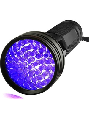 Nacario Valkyrie 51 LED Mor Işık Uv El Feneri Ultraviyole Blacklight