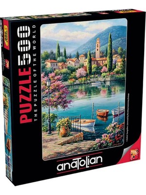 TeknoKapsül Anatolian 500 Parça Puzzle : Gölde Akşamüstü
