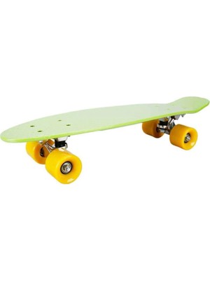 TeknoKapsül Rising Sports Plastik Kaykay Retroboard 58 cm 2206 - Yeşil