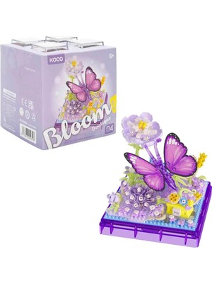 TeknoKapsül Koco Bloom Boutique Kelebek ve Çiçekler 471 Parça