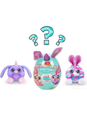 TeknoKapsül Rainbocorns Bunnycorn Mini Sürpriz S2 RAR21000 - Mor Boynuz
