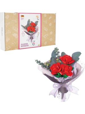 TeknoKapsül Blx 3’lü Kırmızı Gül Buketi JK2685