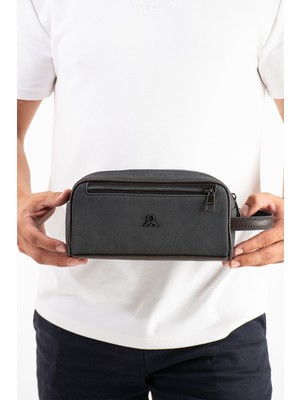 Mega 435  Erkek El Portföyü El Çantası Clutch Çanta Traş Çantası