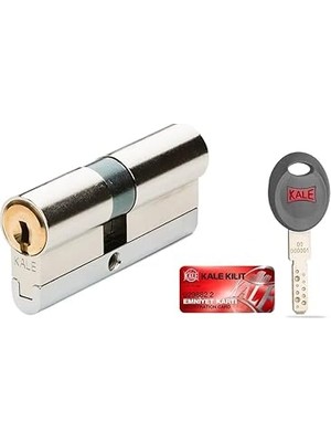 Nacario Kale Kilit Tüpten Şifreli Mandallı Silindir 90MM 35 ve 10 ve 45 Nikel