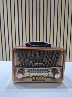 RT-867 Modern Bluetooth Fm-Usb-Tf-Aux Şarjlı Nostaljik Radyo