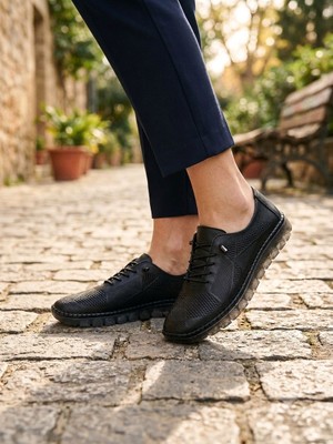 Ek Ms Baccio 8007 Kadın Hakiki Deri Casual Ayakkabı