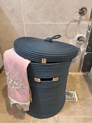 Nomikase Banyo Için Pratik Çamaşır Sepeti, Kullanışlı ve Şık Tasarım