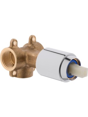 Nacario Artema A41445 Ankastre Stop Valf Mix Sıva Altı Grubu, Krom