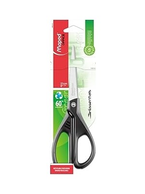 Nacario Maped Ofis ve Kırtasiye 468110 Asimetrik Ofis Makası, 21 cm