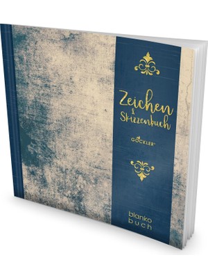 Nacario Zeichen & Skizzenbuch: 100+ Blanko-Seiten, Register, Datum, Seitenzahlen, Glänzendes Softcover +++ Ideal Für Handlettering, Kaligraphie Und Karikaturen +++ Designart.: Grunge Wall