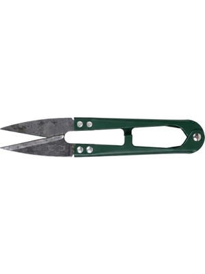 Nacario Metal Tekstil Makası, Renkli Çelik Bıçaklı, Dikiş ve Nakış Için Iplik Kesme Makası (Yeşil)