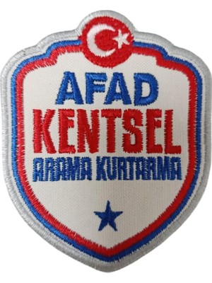Nacario Afad Kentsel Arama Kurtarma Kol Yaması, Kol Peçi ve Kol Arması - Resmi Ekipman